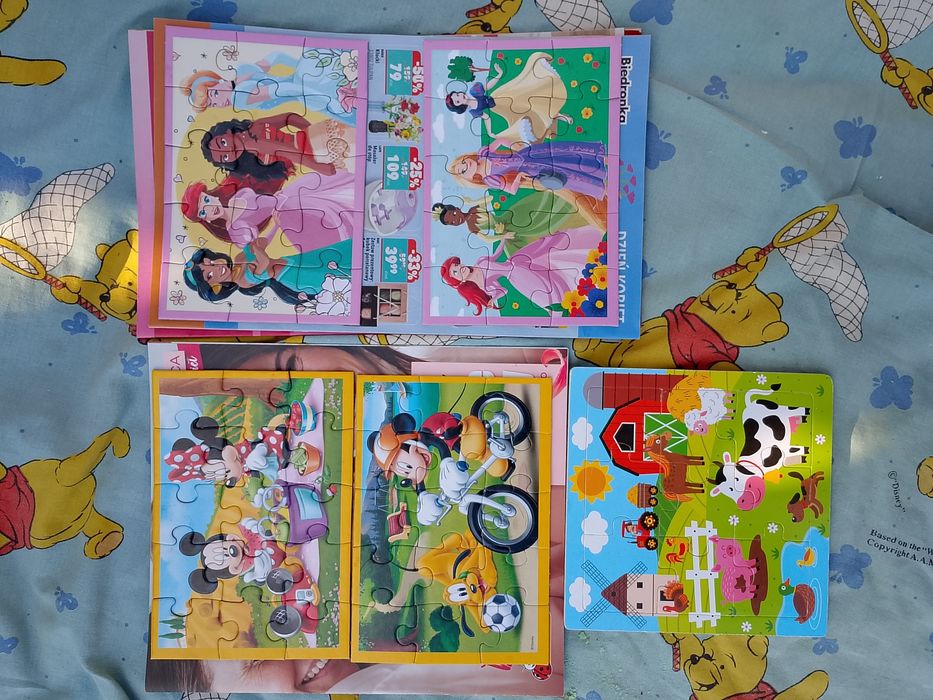 Puzzle z motywami Disneya
