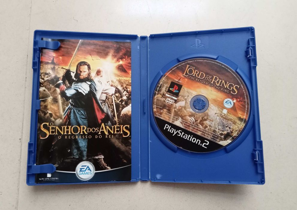 Jogo O Senhor dos Anéis para PS 2