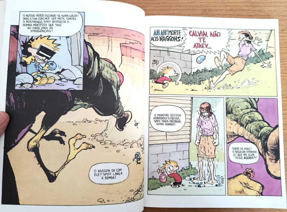 Calvin & Hobles - Plácidos Domingos - banda desenhada