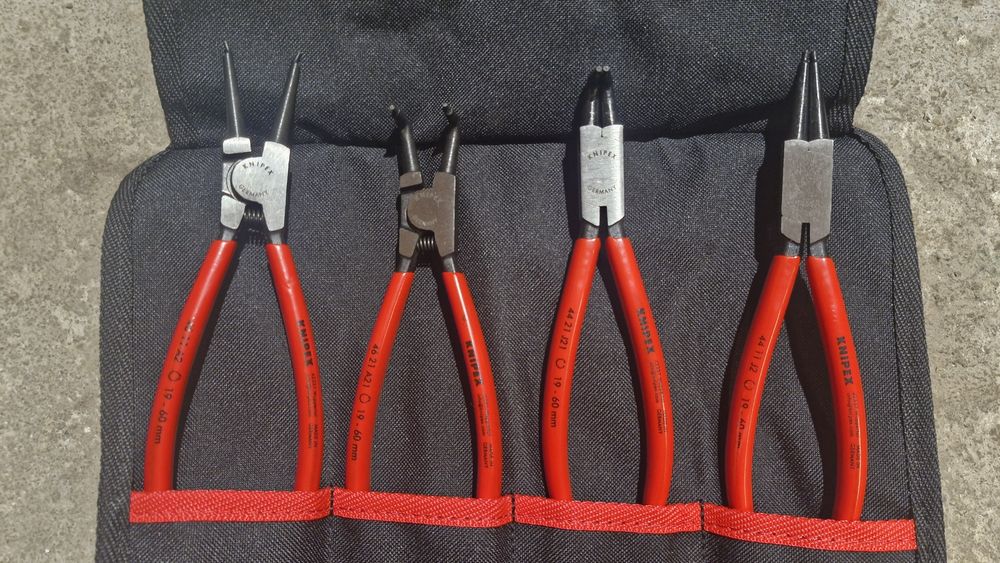 Zestaw szczypiec segera - knipex - nowe