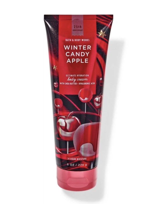 Парфумований крем для тіла bath & body works winter candy apple