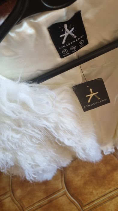 Casaco de pêlo sintético