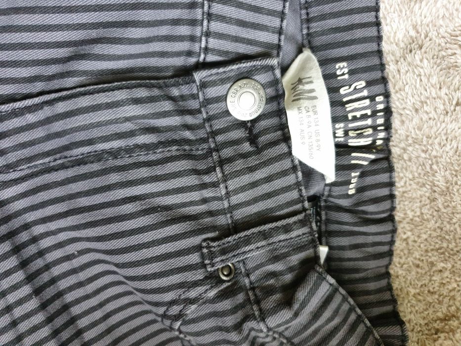 Spodnie H&M chłopiec 8-9 lat rozm 134
