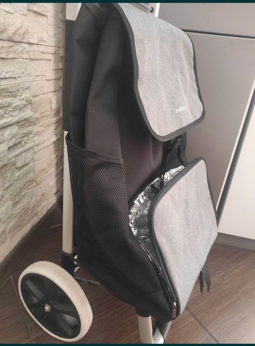 Lekki kompaktowy wózek transportowy,torba