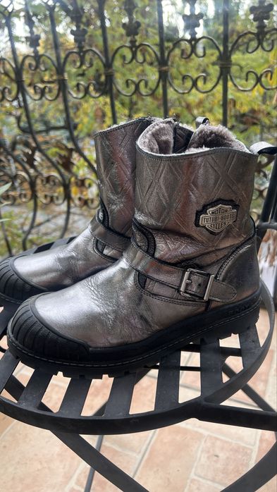 Зимові сапожки  Tutubi шкіряні