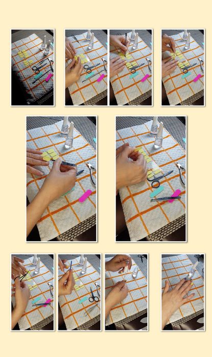 Verniz Unhas - Manicure - Auto-adesivo de Aplicação Rápida