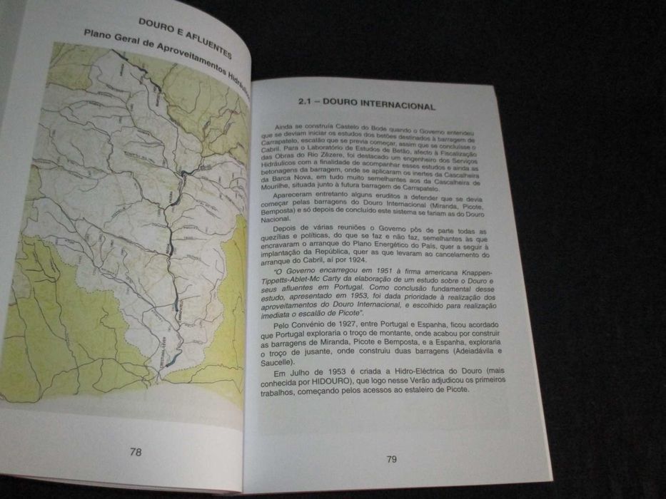 Livro Memórias de um Barragista Manuel R. André Autografado