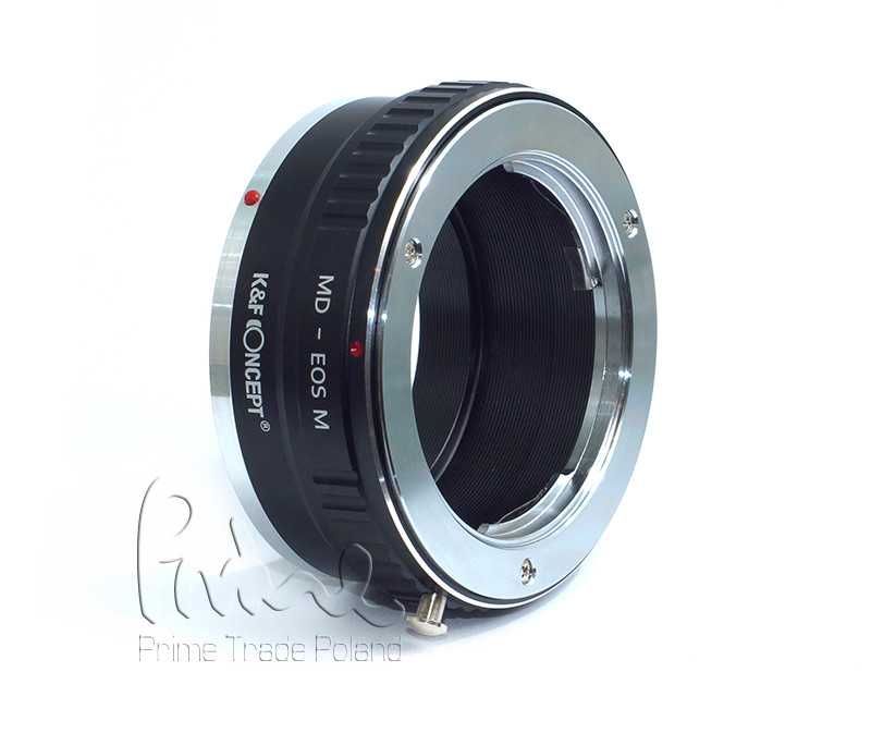 Adapter Minolta MD na EOS M EF-M K&F Concept jakość ma znaczenie