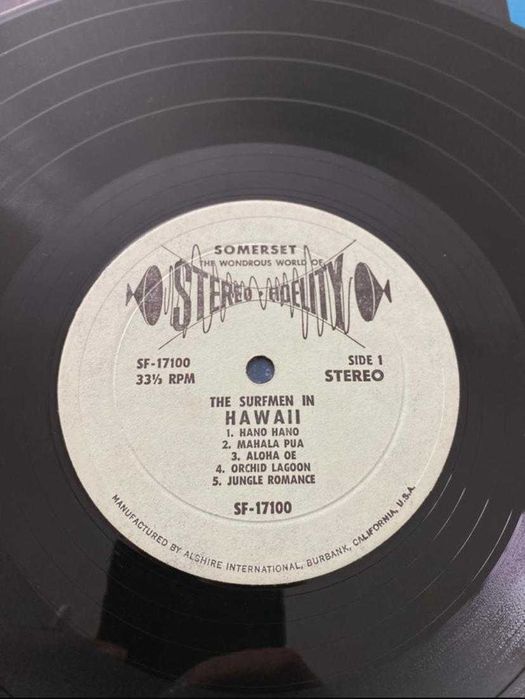 The Surfmen – Exotic Sounds of Hawaii LP USA Stereo SF-17100