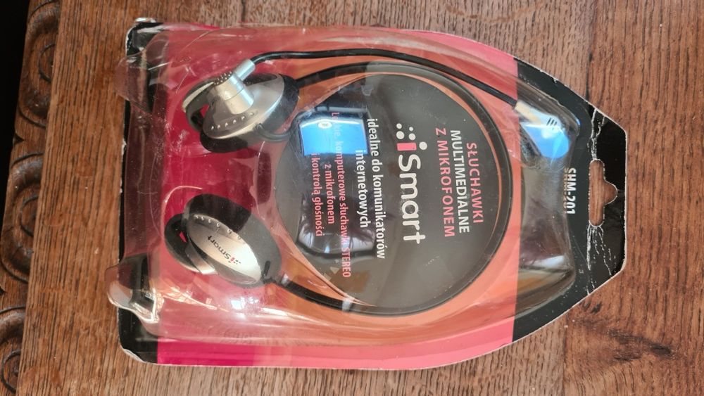 Słuchawki mikrofon SHM-201