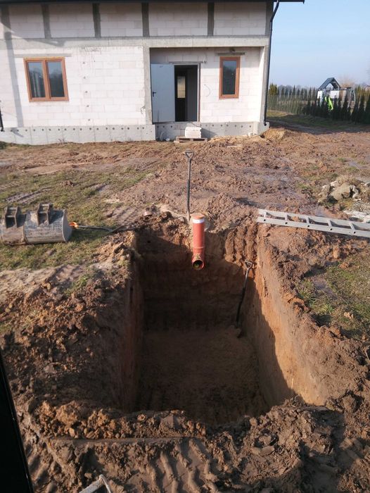 ekologiczna oczyszczalnia drenażowa 2500l, 2-4 osób