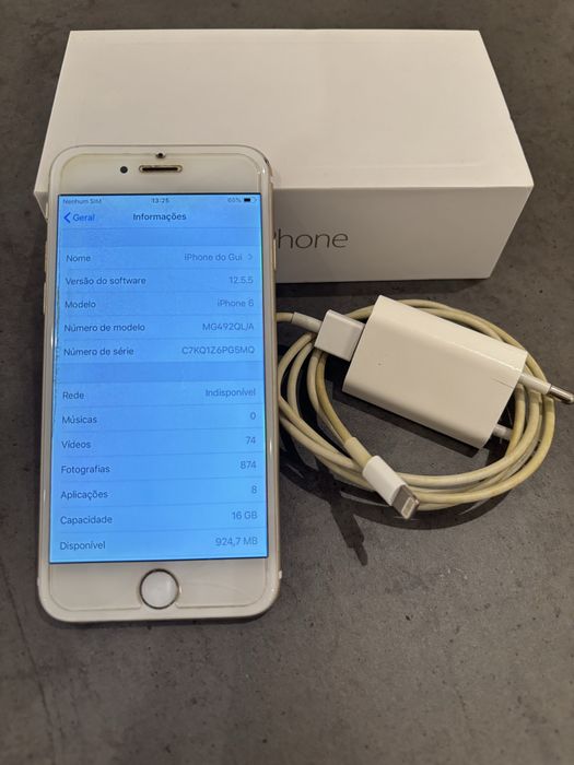 Iphone 6 de 16GB Desbloqueado