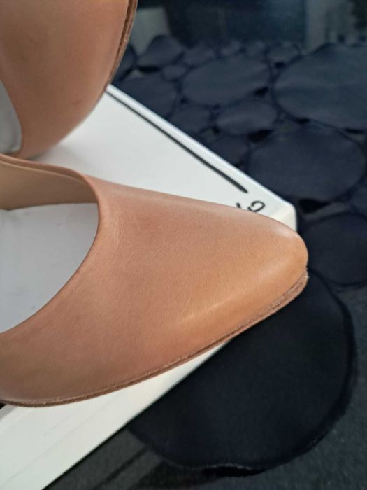 Maison Margiela H&M n buty caramel  38 eleganckie