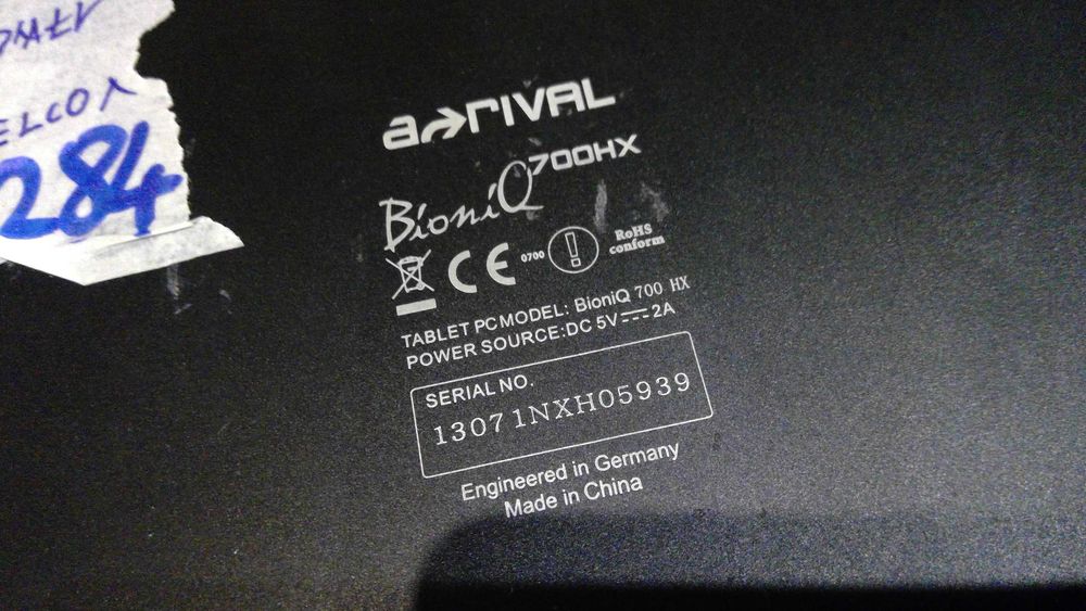 Tablet ATRIVAL Bioniq 700HX T284