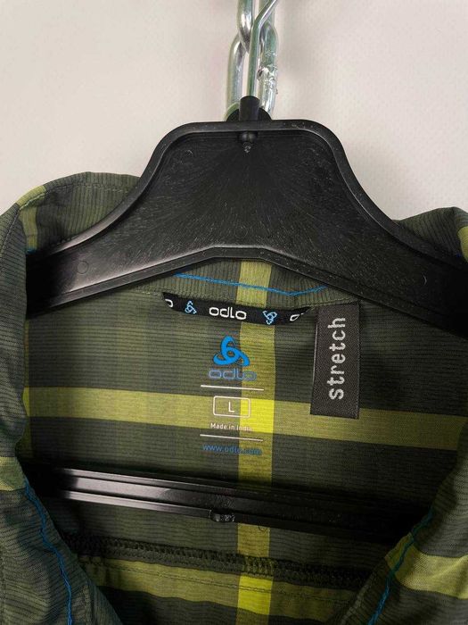 Літня чоловіча трекінгова теніска сорочка odlo stretch