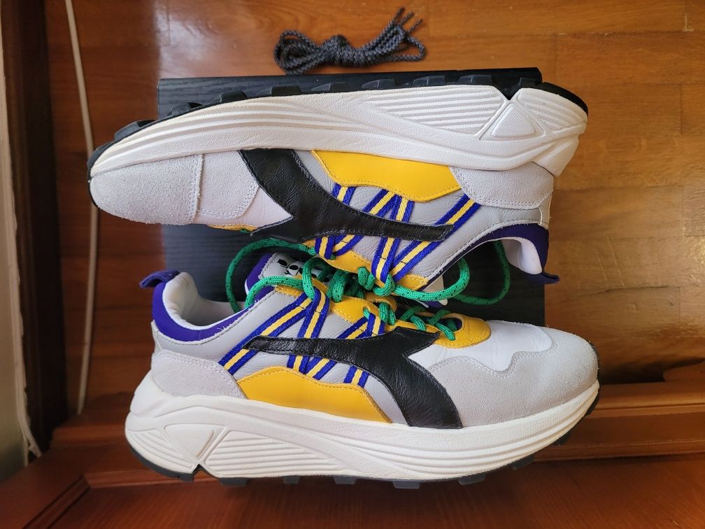 Diadora heritage rave leather pop hotsell
