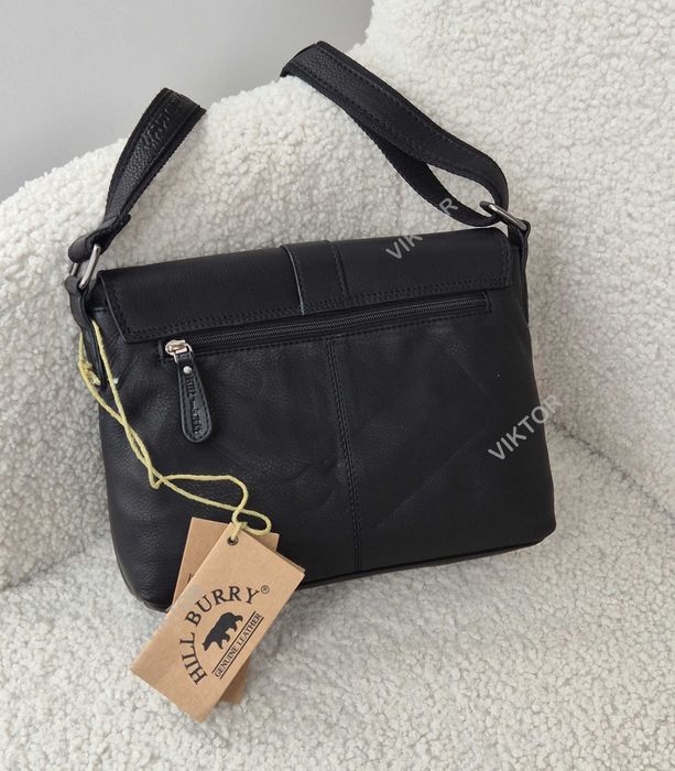 Кожаная сумка Hill Burry 3094. Германия. Натуральна шкіра