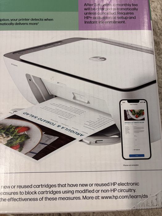 Impressora HP DeskJet 2820e – Nova na Caixa