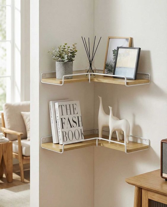 VASAGLE LLS831Y70 – 2 półki narożne, NOWE, outlet