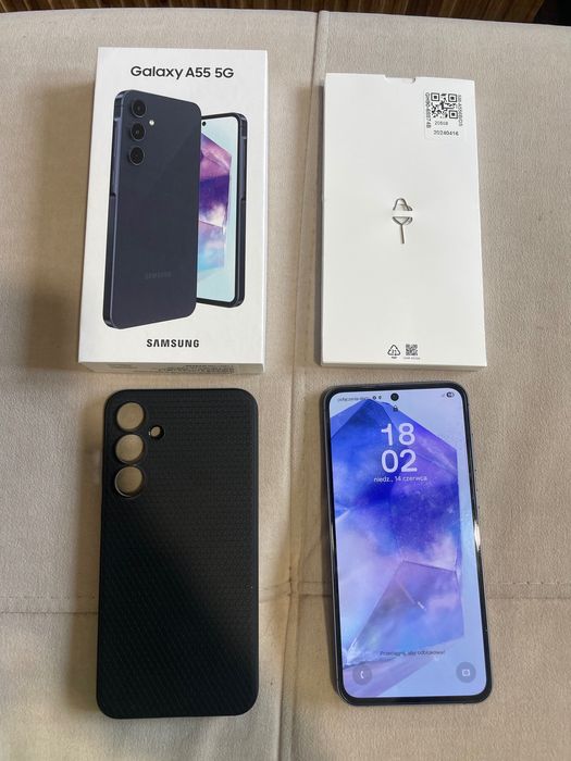 Telefon Samsung Galaxy A55 5G + etui firmy pancernik