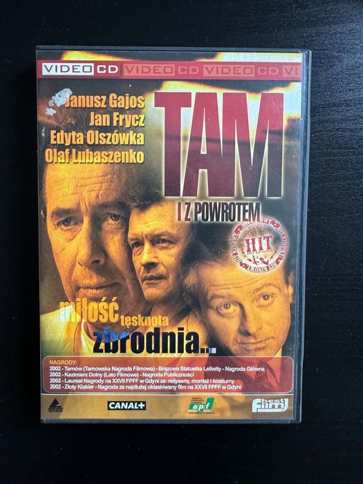 Polski film "Tam i z powrotem " Video CD dwie płyty