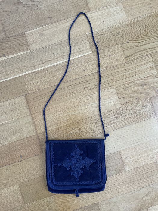 Bolsa de veludo da loja Lavanda Comporta