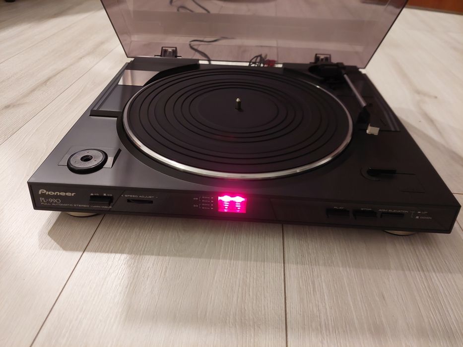 Gramofon Pioneer PL-990 - adapter w bdb stanie.