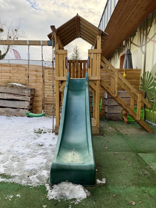 Drewniany plac zabaw Mały Raj