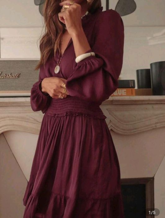 Vestido manga longa tamanho S/36