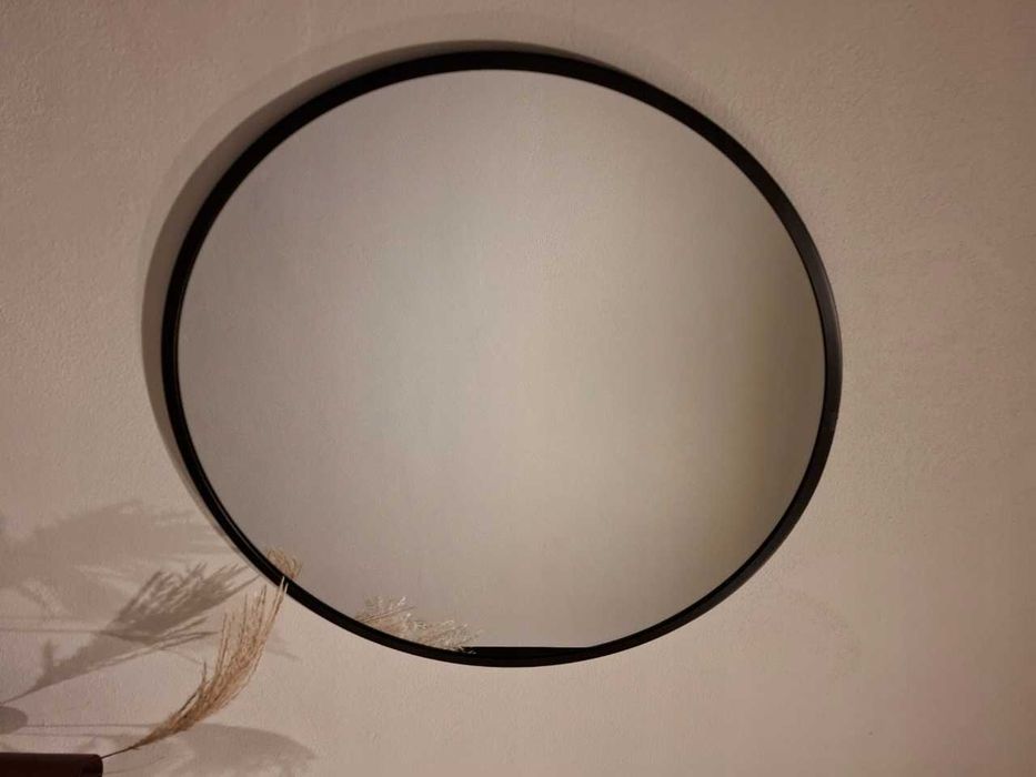Lustro nowoczesne Sander 60 cm czarne