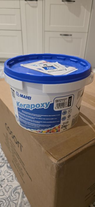 Fuga Epoksydowa Mapei Kerapoxy 2kg 120 Czarna