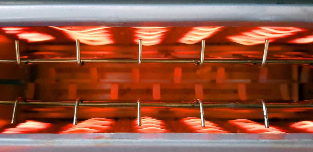 Torradeira de 1 Entrada dupla face 980W KUNFT branca