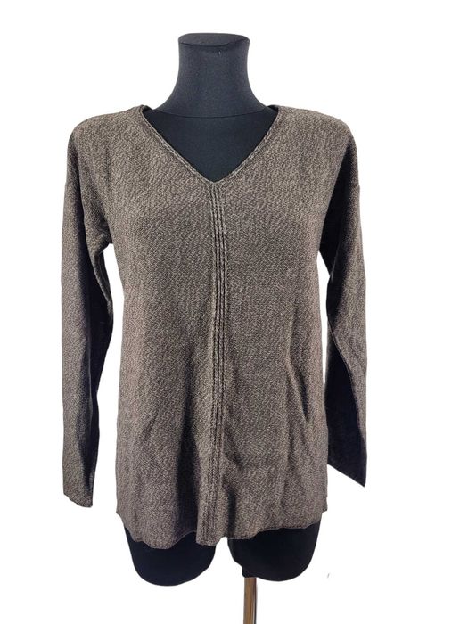 Nowy sweter BonPrix 36,S / 38,M melanż brązowy