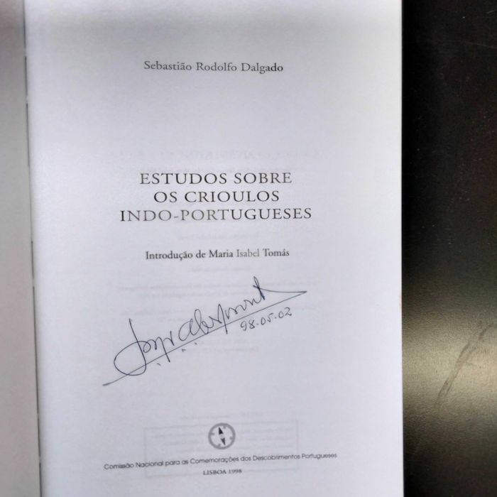 Estudos Sobre os Crioulos Indo-Portugueses - Sebastião Rodolfo Dalgado