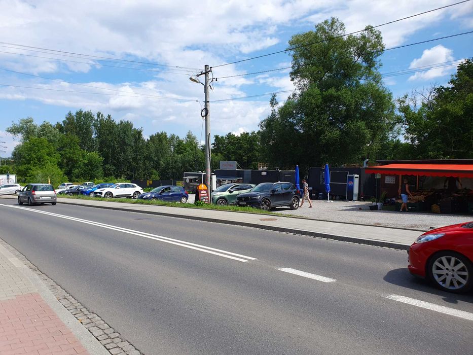 Wynajmę miejsce na placu - Kraków ul. Myślenicka - bardzo duży ruch