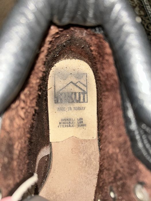 Шкіряні черевики Kikut з підошвою Vibram