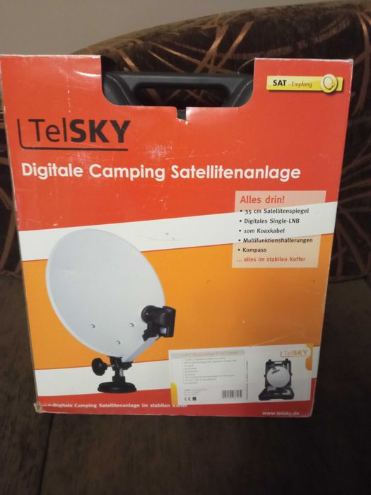 Zestaw Antena Satelitarna TelSKY 35c TIR CAMPING