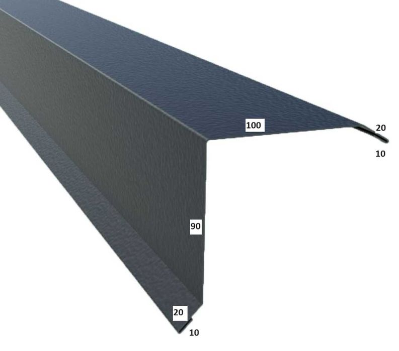 Відливи Гібка планок  Коньки Парапет Конек кровельный