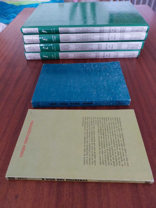 Livros Anos 60-80 sobre o papel da mulher na sociedade