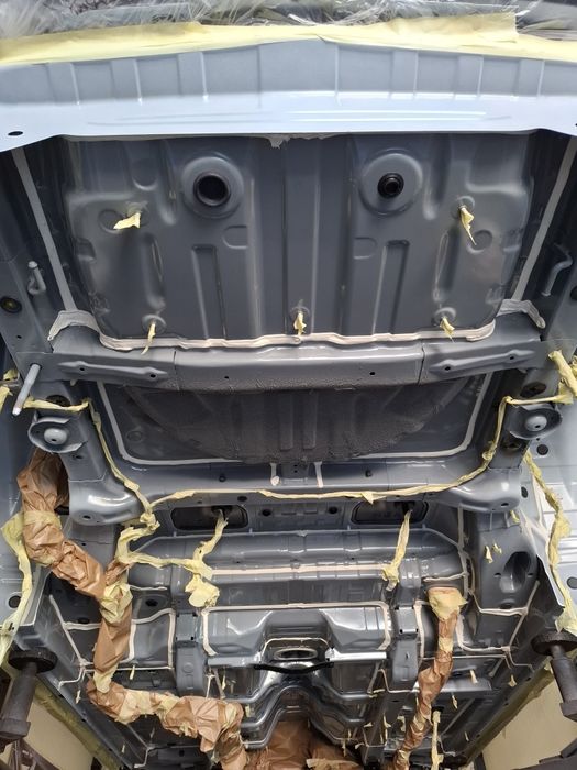 Konserwacja podwozia, laserowe usuwanie rdzy