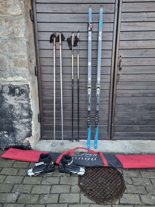 Sprzedam narty biegówki i buty marki Salomon