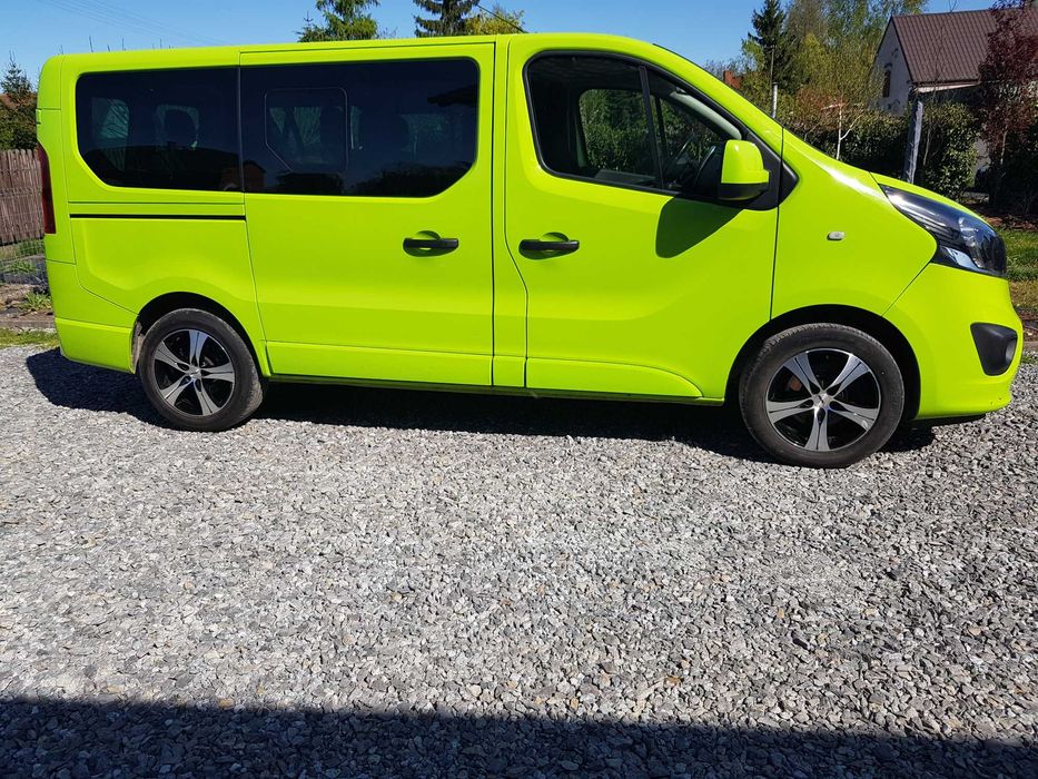 Opel Vivaro II 1.6 bi turbo 140KM 8 osobowy webasto