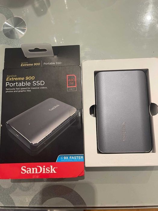 Зовнішній SSD накопичувач SANDISK USB 3.1 Extreme 900 480GB