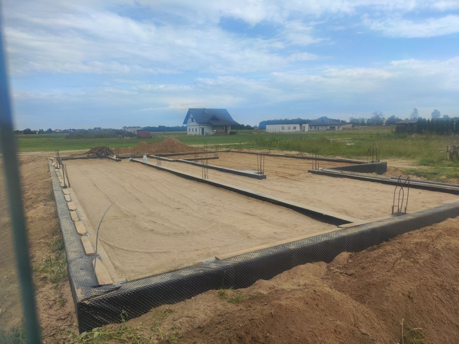 Usługi koparka kołowa