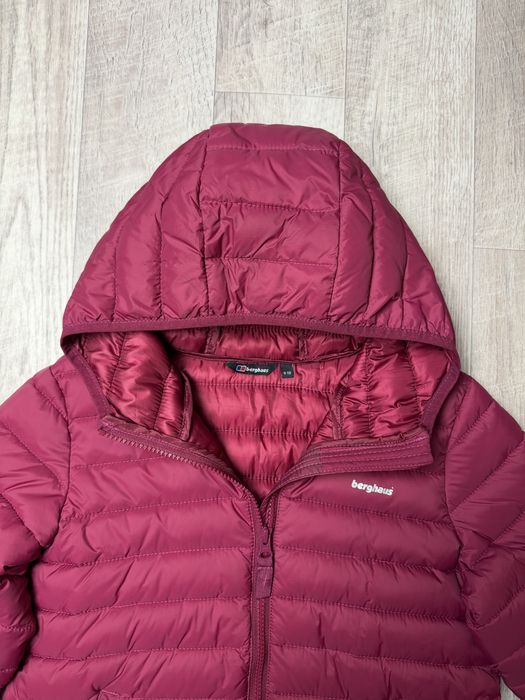 Микропуховик Berghaus размер М 9-10 детский оригинал куртка розовая