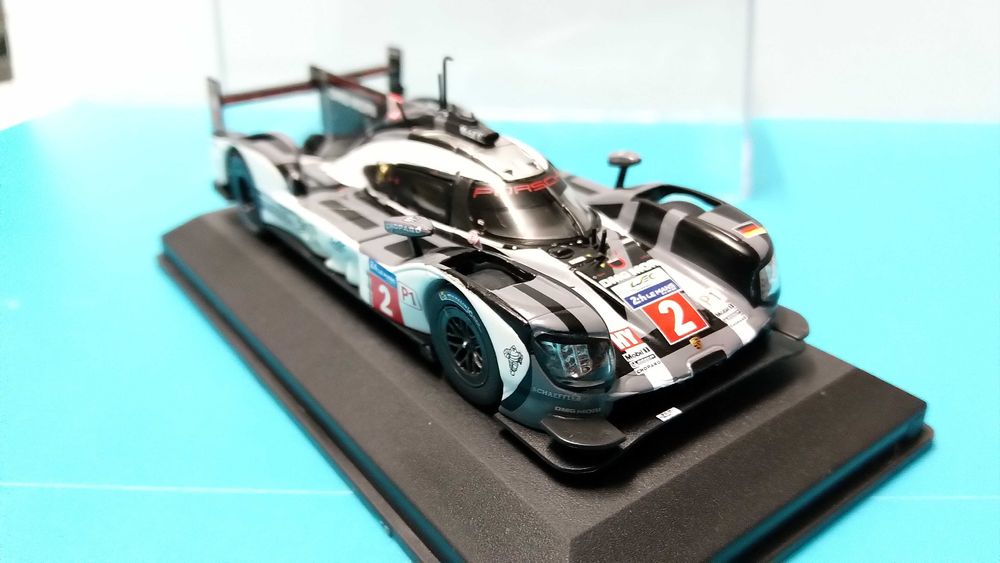 Porsche 919 Hybrid #2: Vencedor 24h Le Mans 2016 - Miniatura esc 1/43