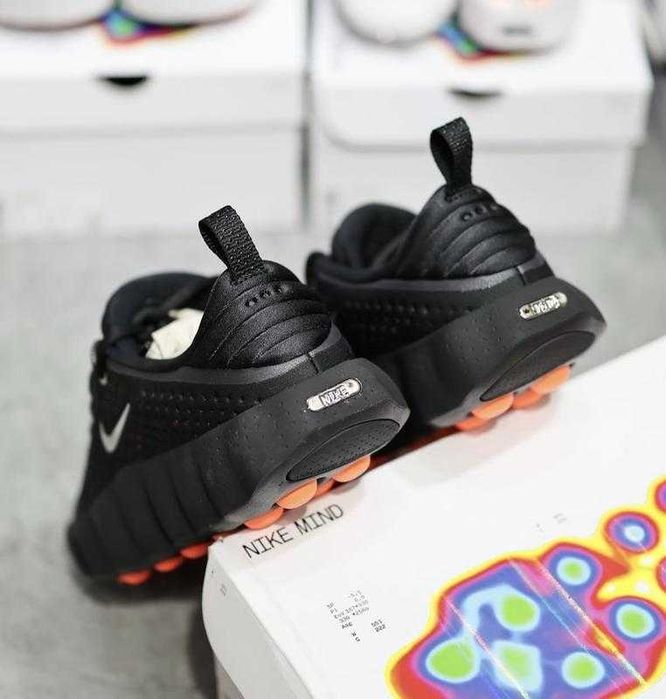 (БЕЗ ПЕРЕДОПЛАТИ) Nike Mind 002 Black найк мінд 002 чорні