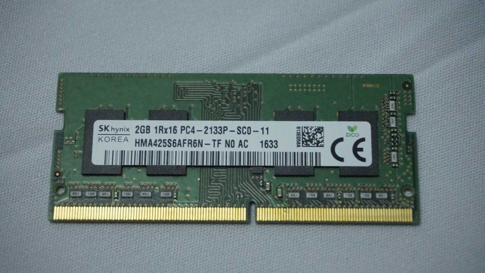 Kit RAM DDR4 Notebook | 6GB (4GB Samsung + 2GB SK Hynix) | 2133MHz | Testado