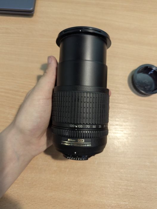 об'єктив nikon af-s 18-135 ed