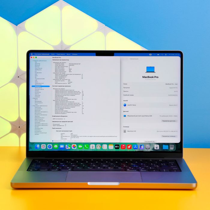 Ноутбук Apple MacBook Pro 14'' M1 Pro (171274) Б/У З ГАРАНТІЄЮ